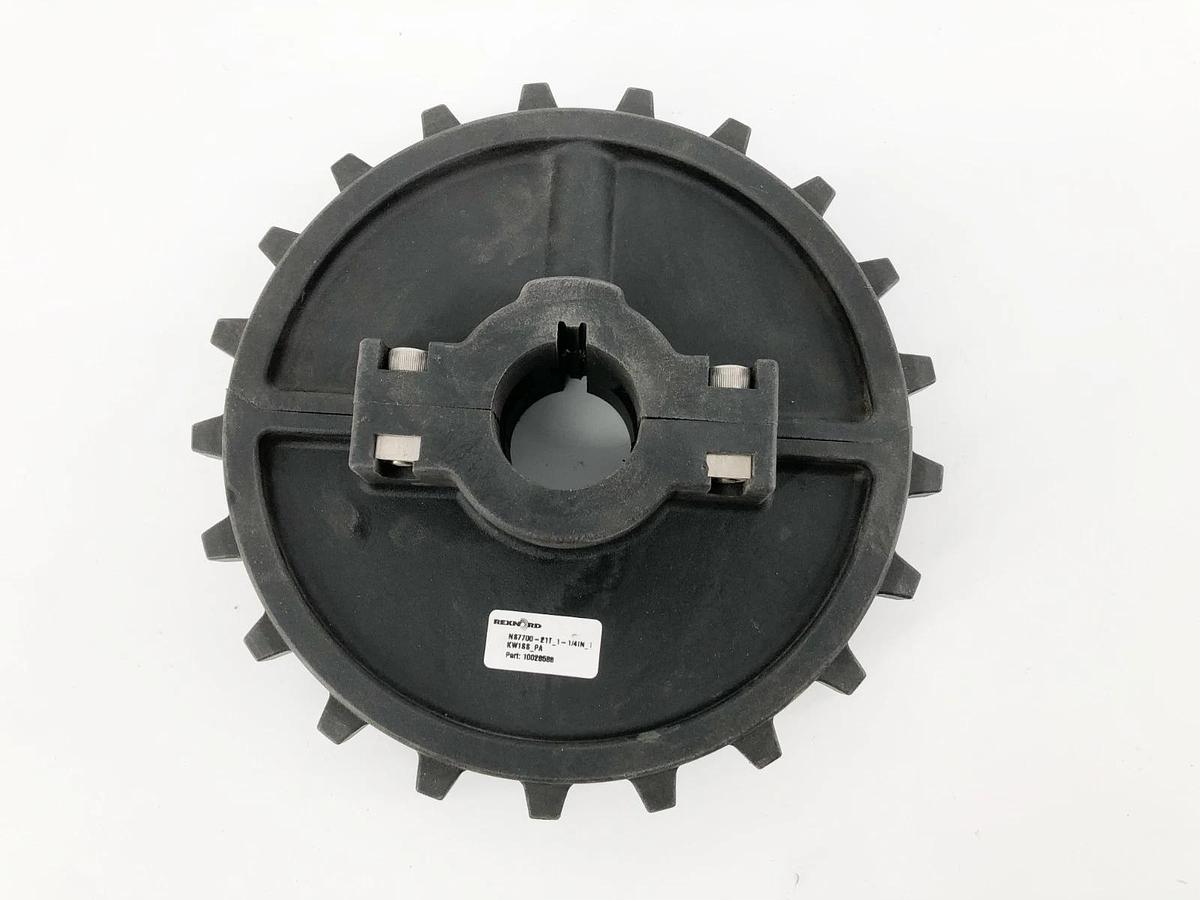 New Rexnord NS7700-21T_1-1/4IN_1KW1SS_PA Molded Split Sprocket 10028588
