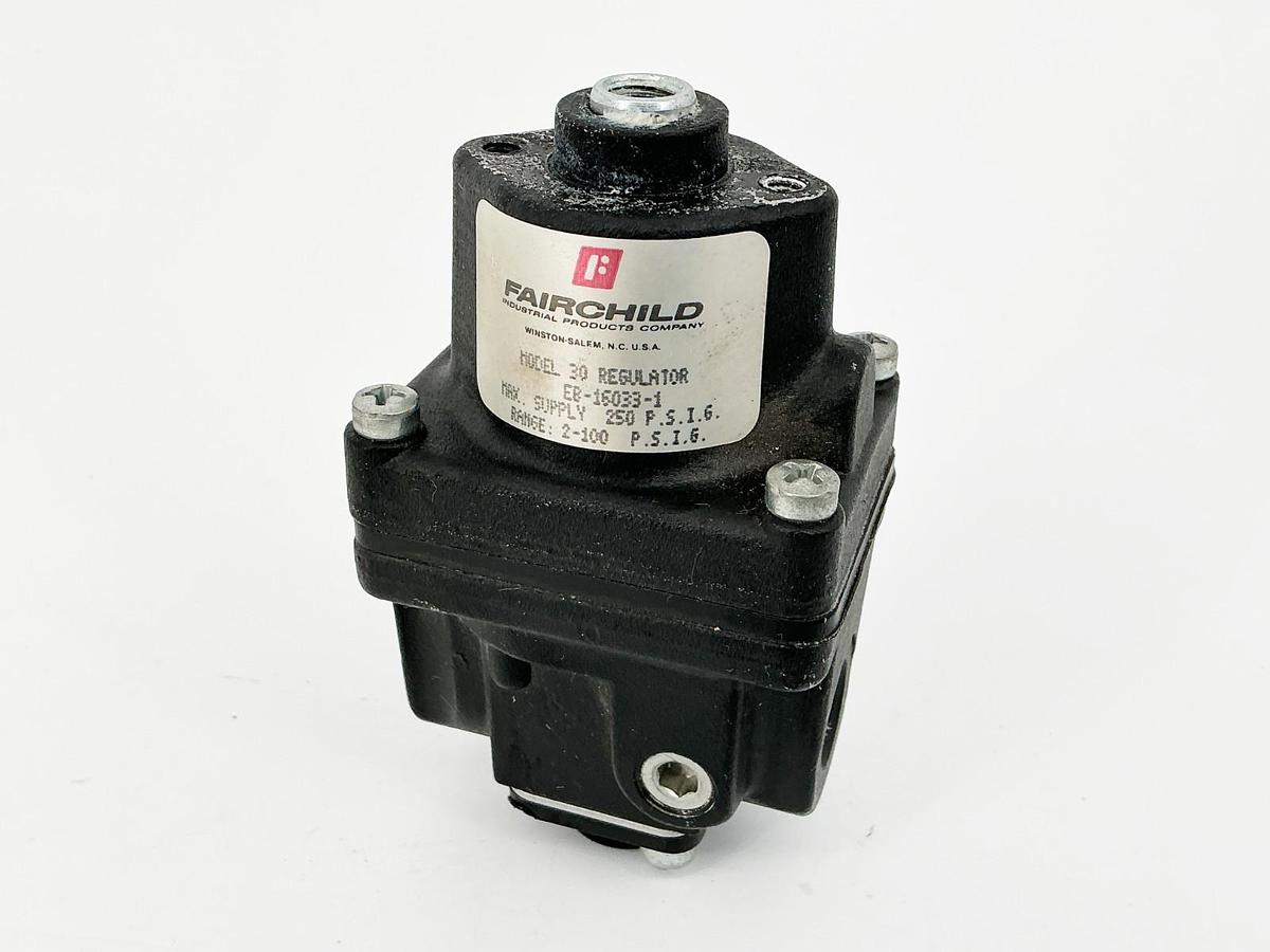Used Fairchild EB-16033-1 Regulator 250PSI 2-100PSIG Range Model 30