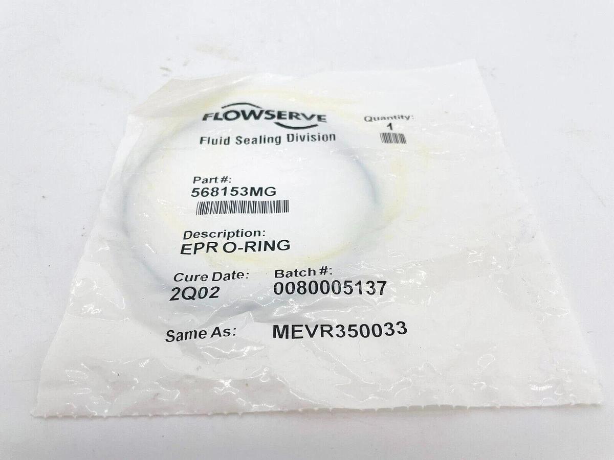 Used New Flowserve 568153MG O-Ring MEVR350033