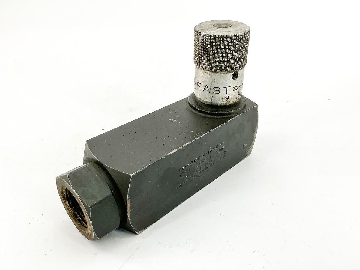 Used Parker PCCM-1200 Flow Control Valve
