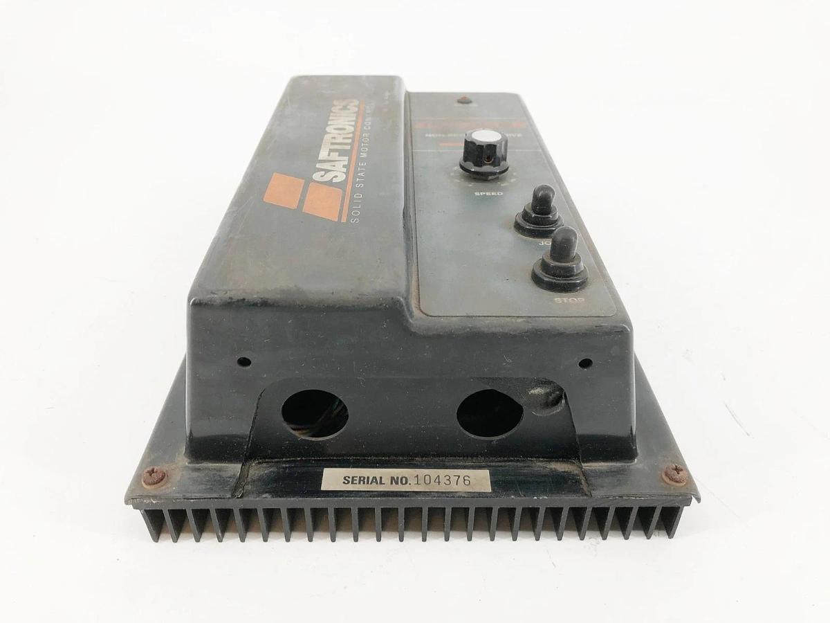 Used Saftronics DG2P10E Non-Regenerative DC Drive 120/240VAC Input 0-90VDC 2HP Out