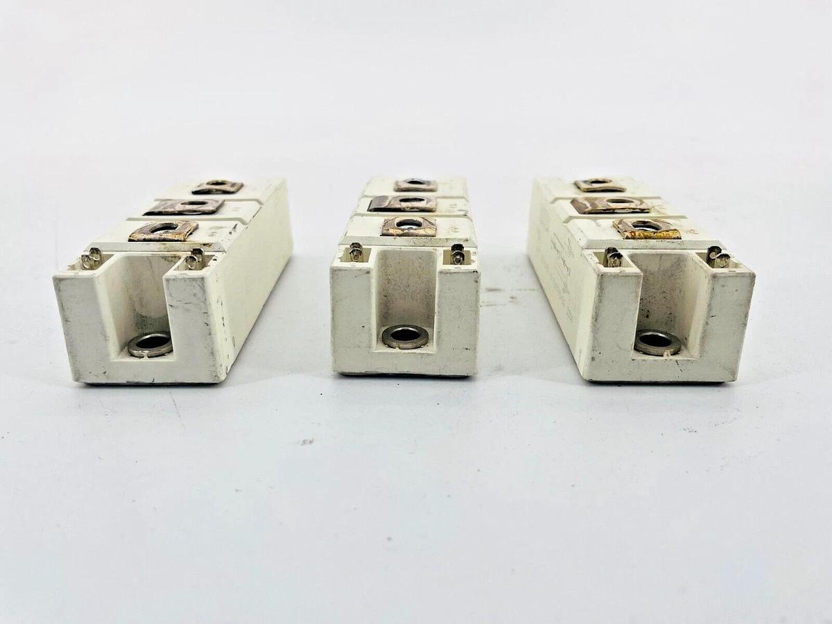 Used Lot of 3 Semikron Semipack 2 12-792745-00 Diode Module SKKT 162/14 EIC