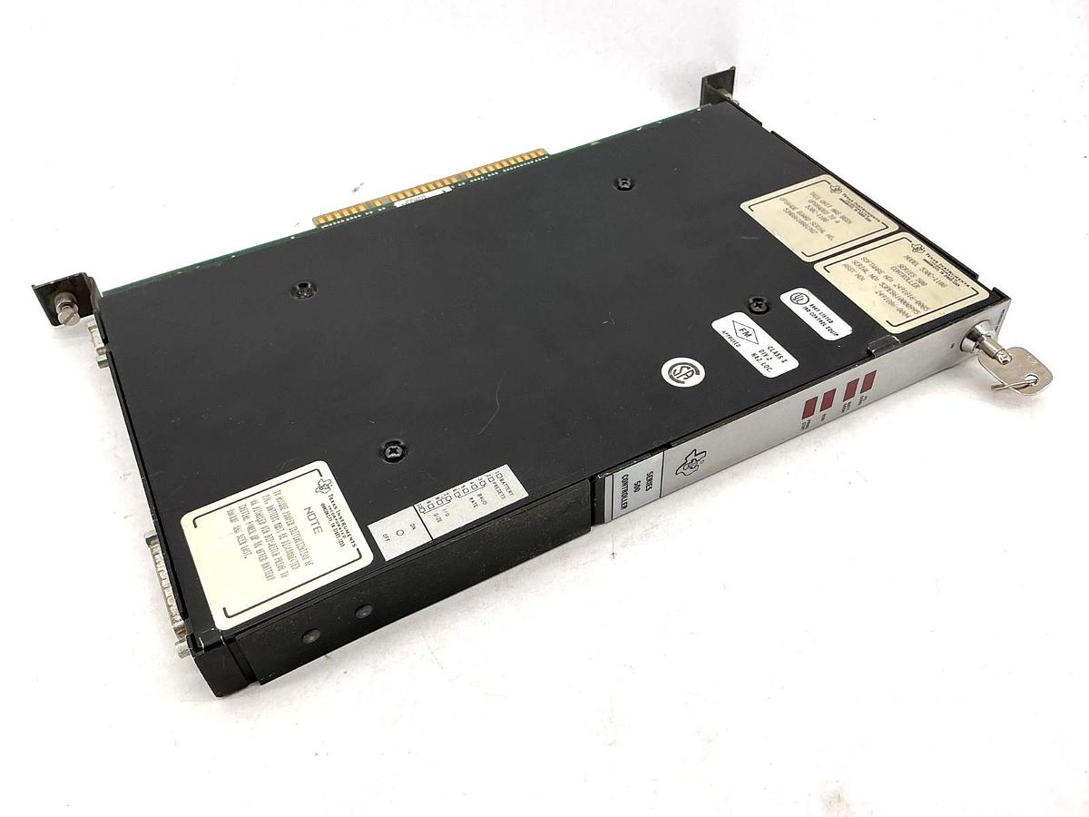 Used Texas Instruments 530C-1108 Ser 500 Controller w/ Key