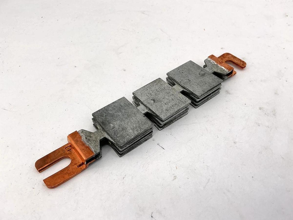 New Bussmann LKS-400 Renewal Links Superlag 600V LKS400 QTY 4 Per Box