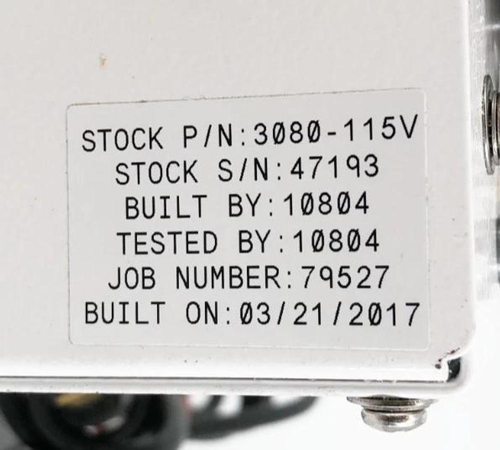 New Ametek Universal Analyzers 3080-PV-115-P-N-N-N-N-N-N-N-N-N-6 Sample Cooler