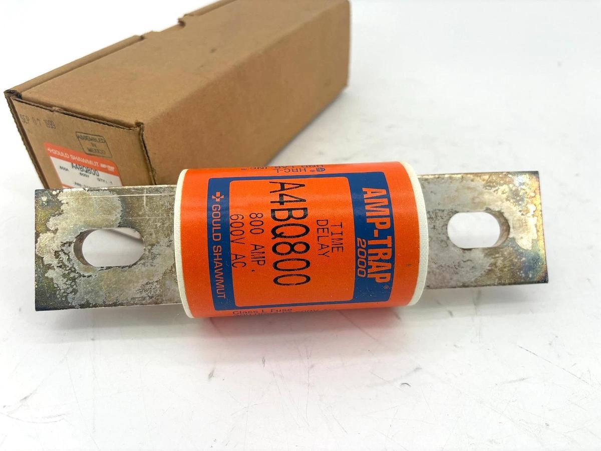 New Gould Shawmut A4BQ800 Amp-Trap 2000 Fuse 800A 600V
