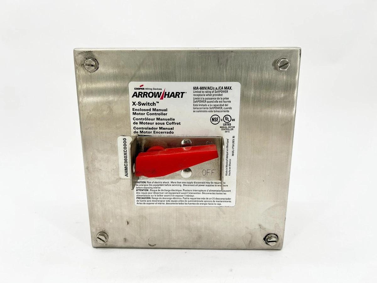 New Arrow Hart AHMC360XC0000 X-Switch Motor Controller 60A 600V - No Box