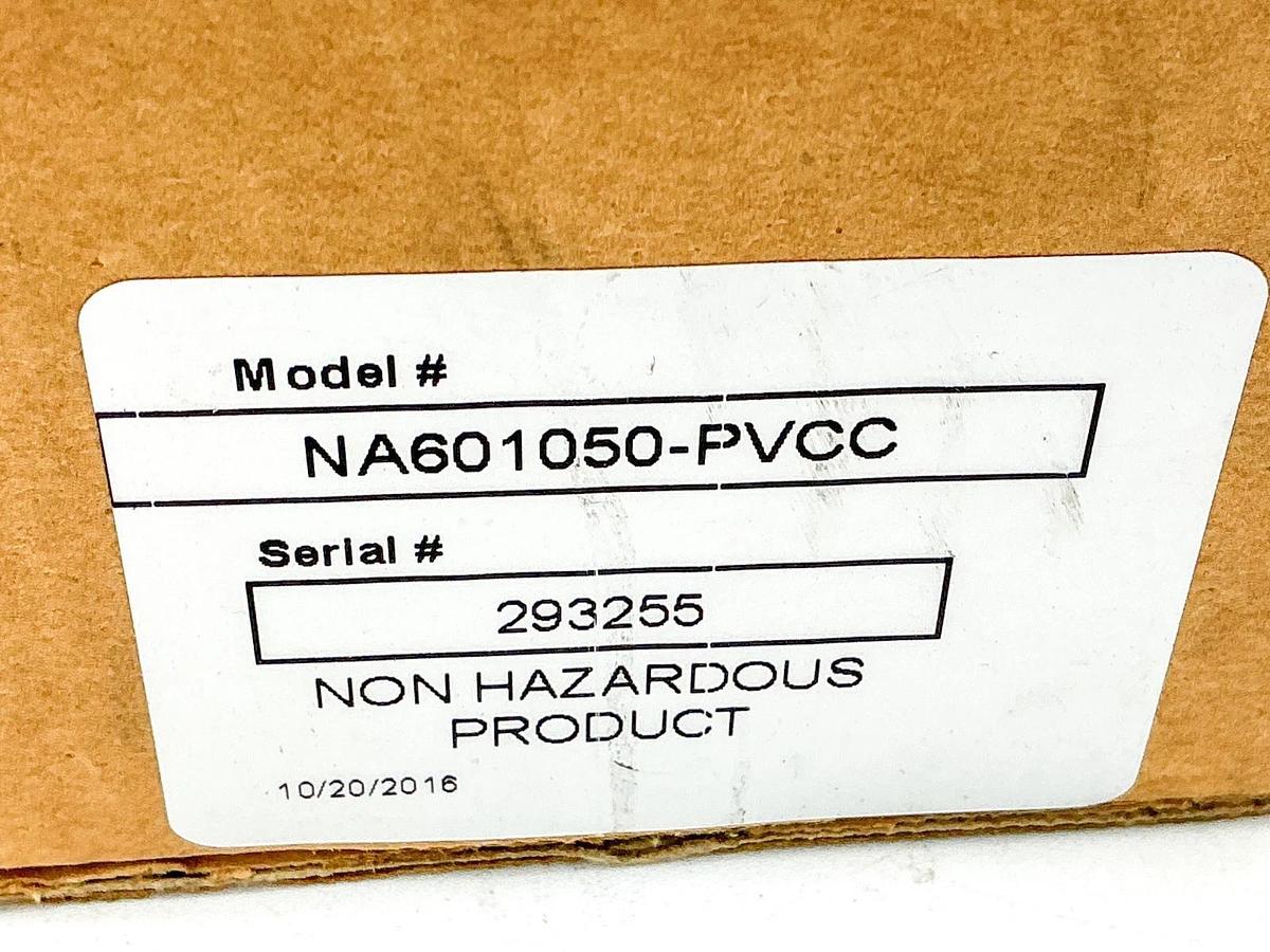 New Pulsafeeder NA601050-PVCC Pulsation Dampener 150PSI/10.3 PVC