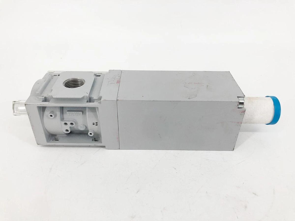 New Festo MS6-LFM-1/2-B-R-M-HF-DA Pneumatic Filter 527670 300psi - Missing Parts
