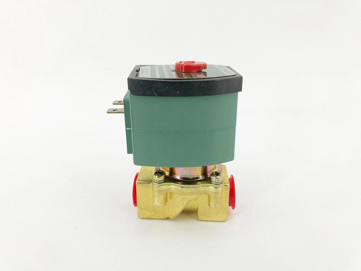 New Asco OFSF8210G201 24VDC Solenoid Valve 3/8" Pipe 5-150PSI