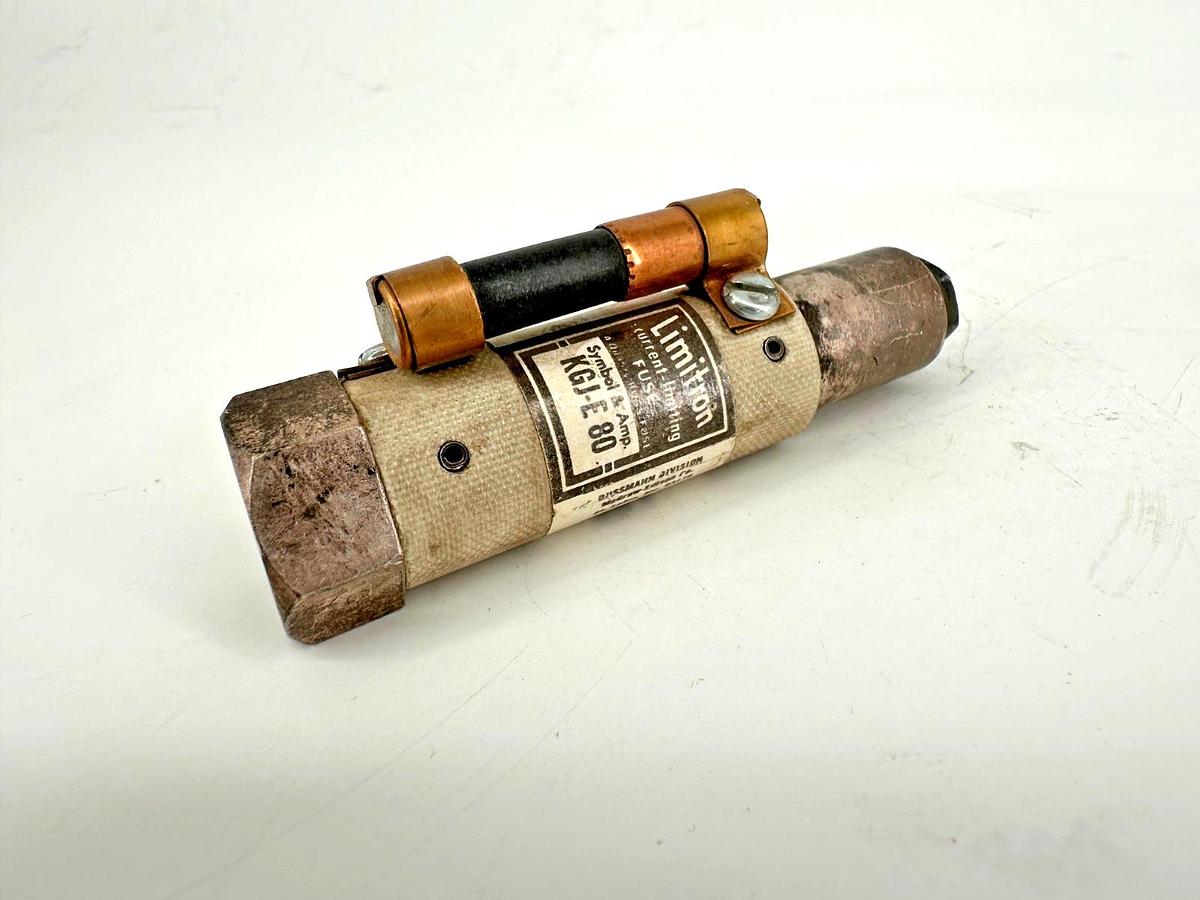 New Bussmann KGJ-E-80 Limitron Current-Limiting Fuse 80A 600V - No Box