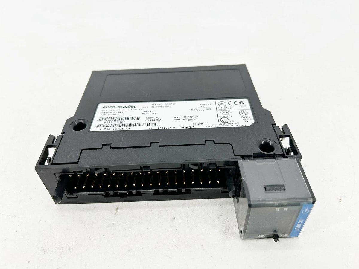 Used Allen Bradley 1756-IB16I ControlLogix 16PT ISOL DC INPUT 10-30VDC 10mA