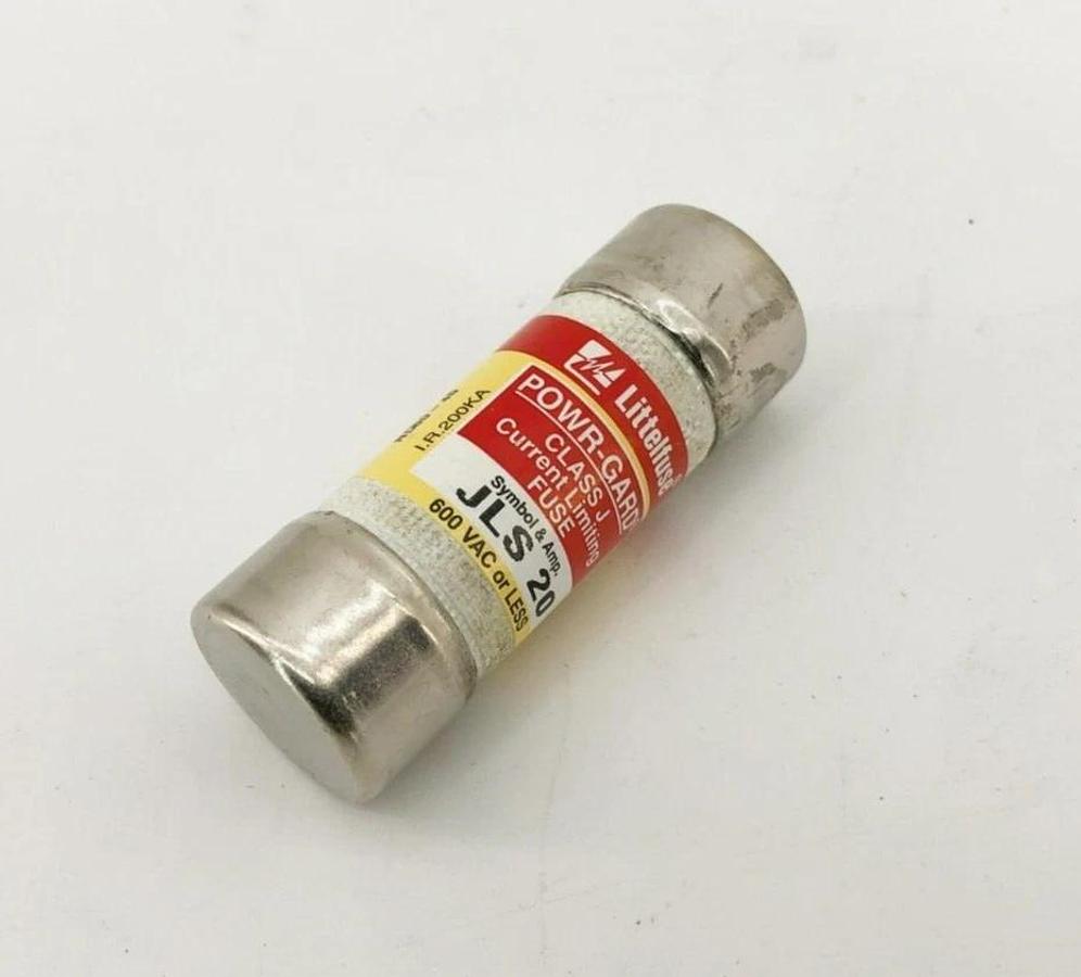 Lot of 2 New Littelfuse JLS 20 Current Limiting Fuses 20A 600VAC Class J