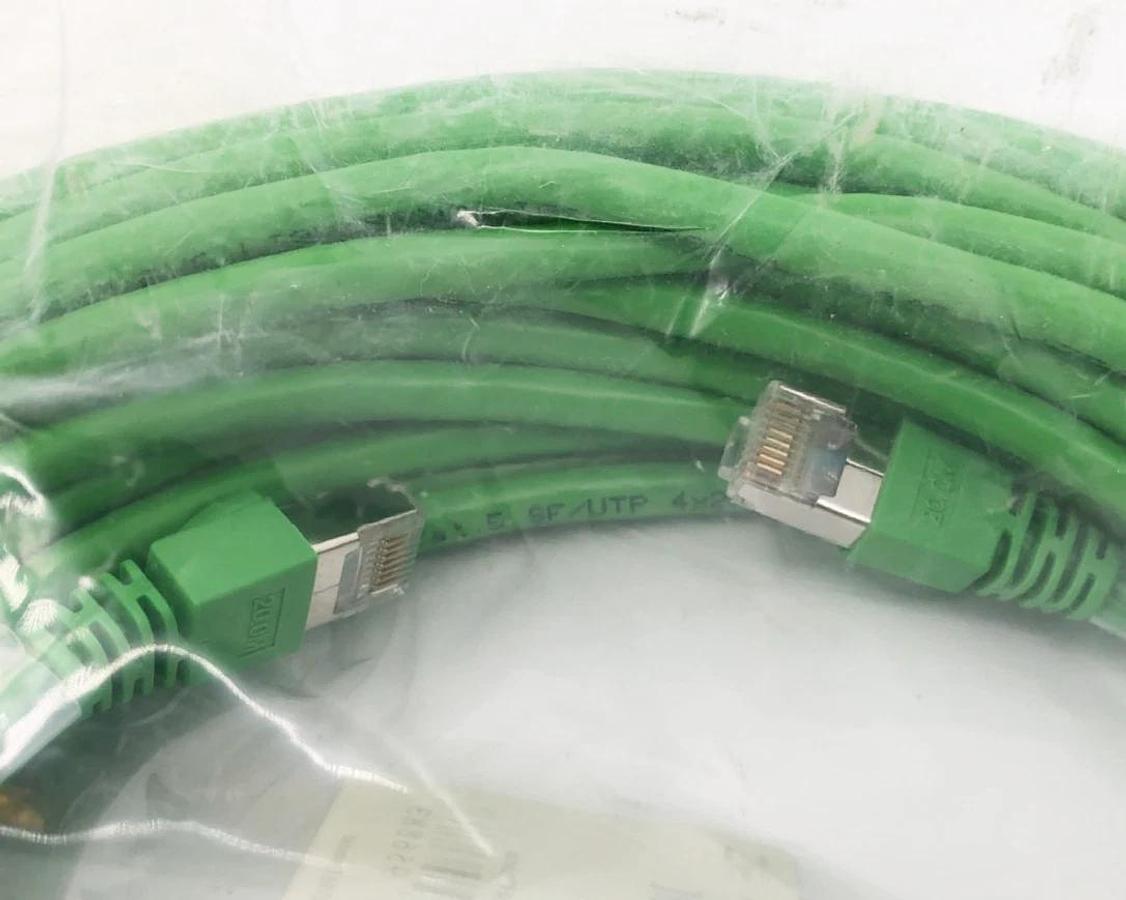 New Weidmuller 1166020200 Cable RJ45 65.62FT. IE-C5ES8VG0200M40M40-G