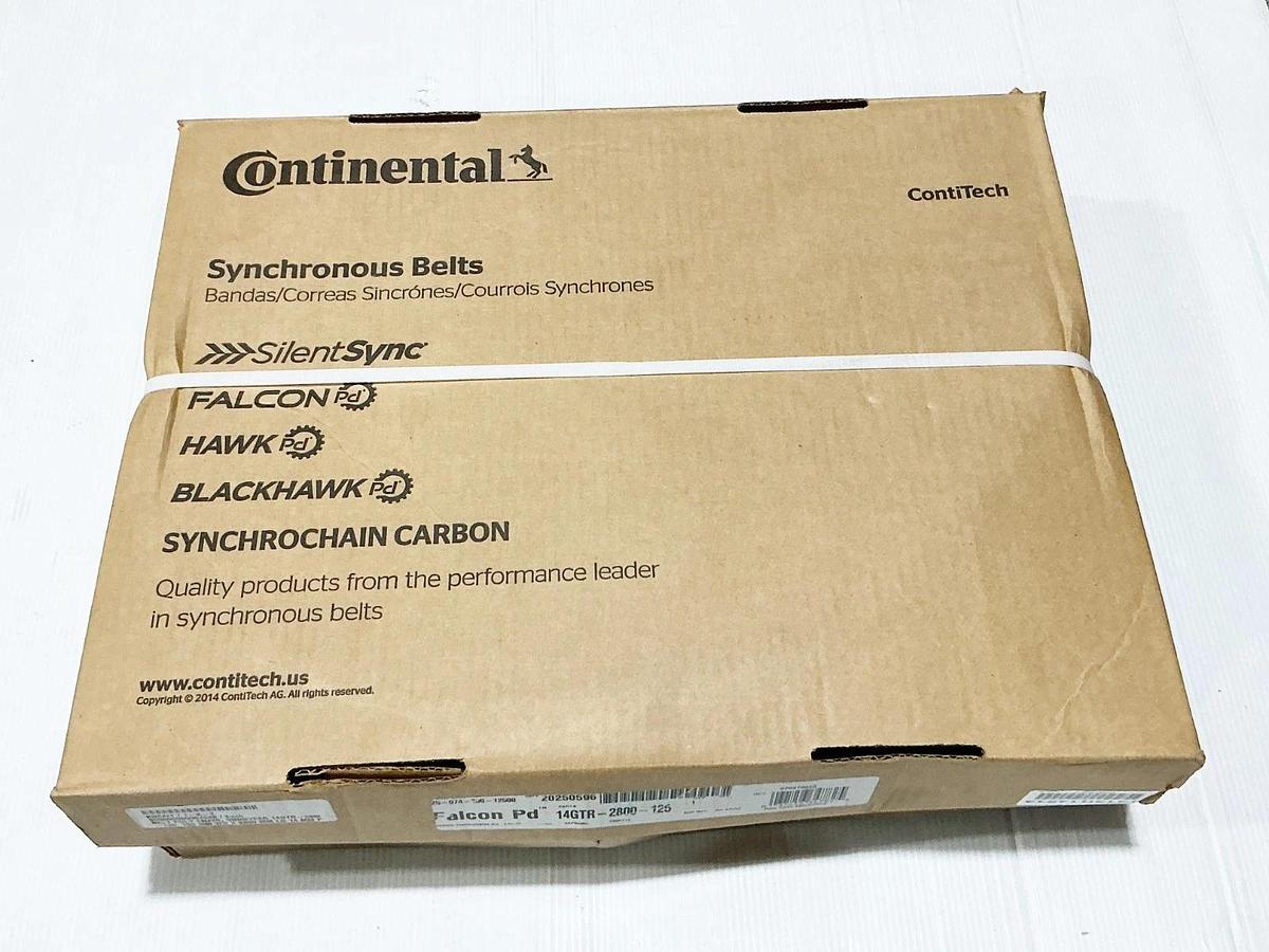 New Continental 14GTR-2800-125 Synchronous Belt 14MM Pitch 2800MM 200 Teeth