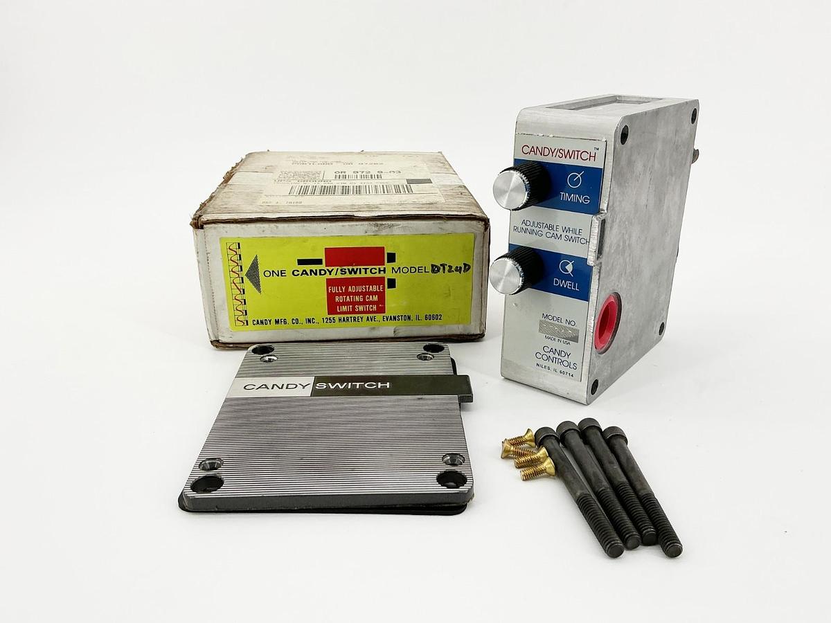 New Candy Controls DT24D Fully Adjustable Rotating Cam Limit Switch
