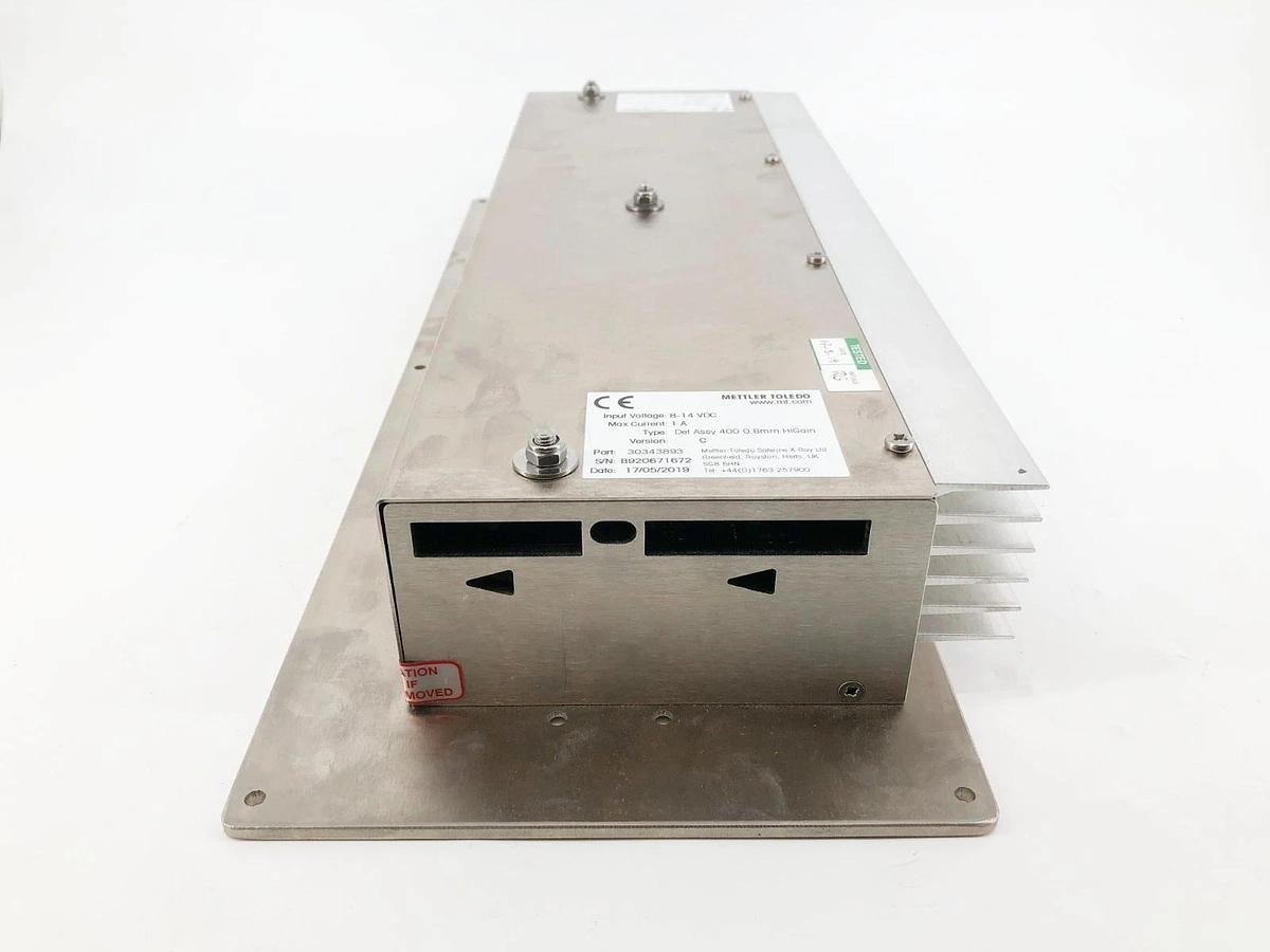 New Mettler Toledo 30343893 Detector Assembly 400 0.8mm HiGain 8-14VDC 1A