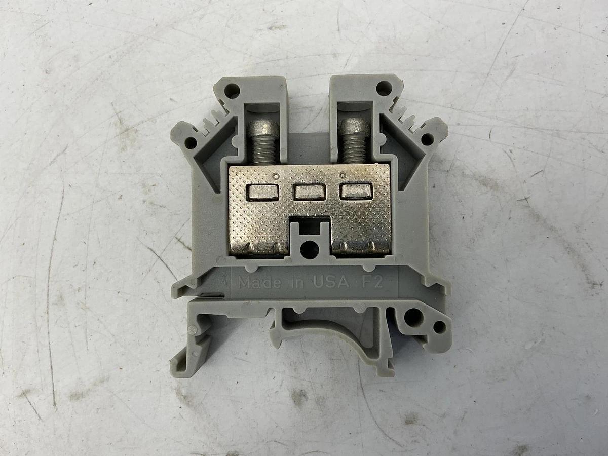 Lot of 5 New Phoenix Contact UK-10 Terminal Block 26-8AWG 55A 600V UK10