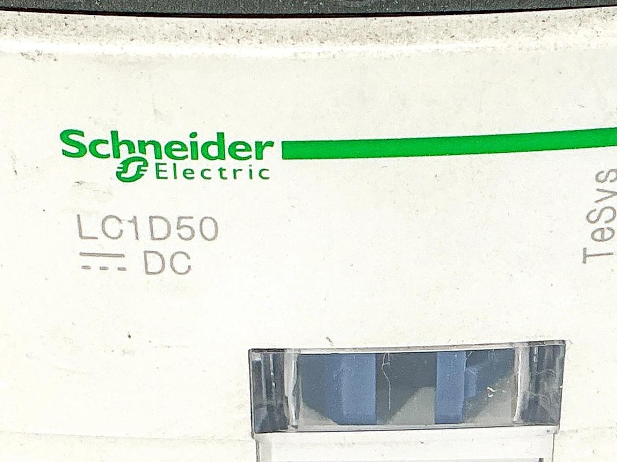 New Schneider Electric LC1D50BD Contactor 50A 24VDC 3P 3PH - No Box