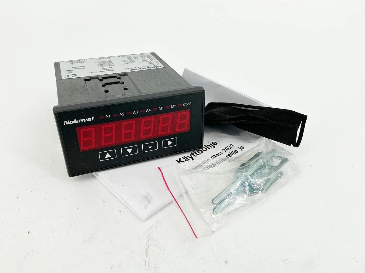 New Nokeval 2021-230V Panel Meter 85-250VAC Model 2021 - No Box