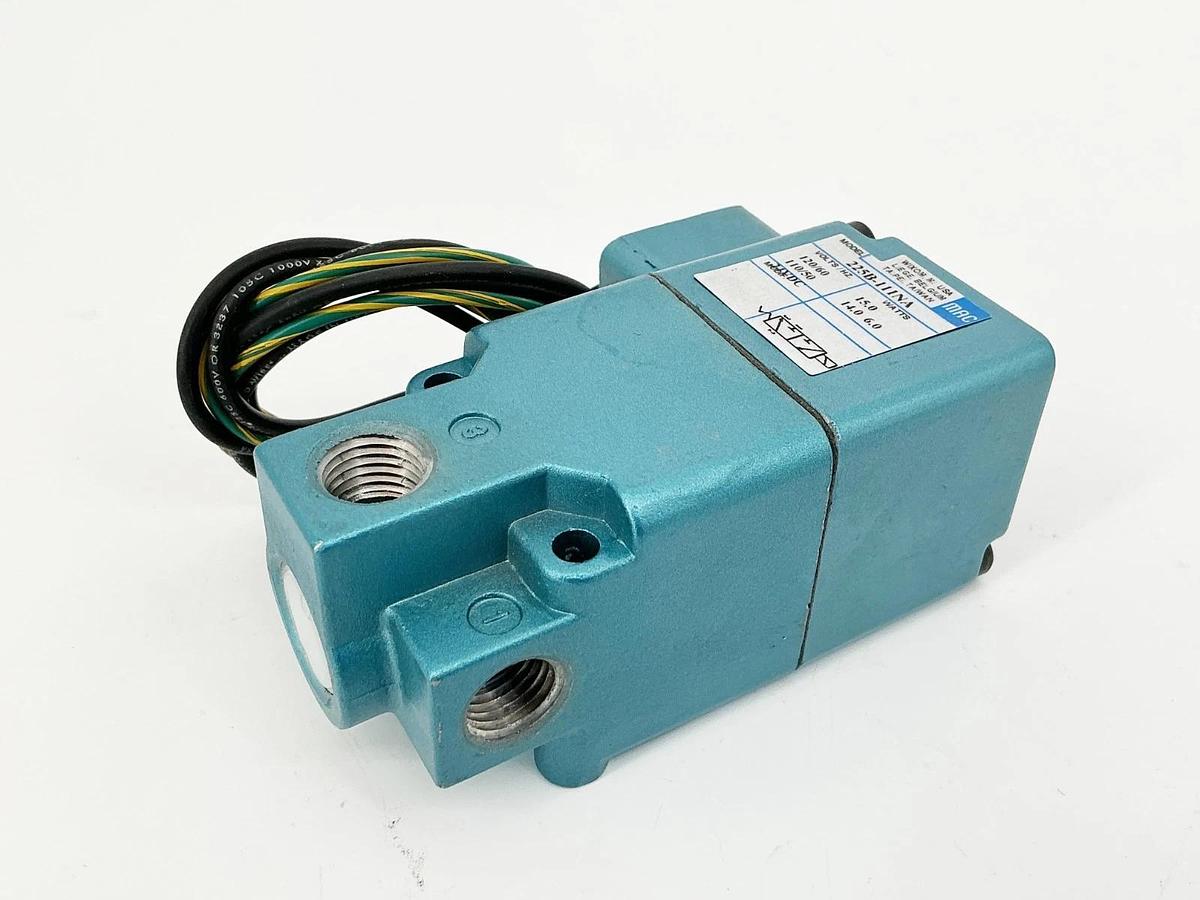 New MAC Valves 225B-111NA Solenoid Valve 110/120V 50/60Hz 15W