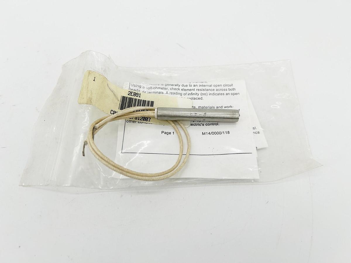 New Vulcan Electric 2E891 Heater Cartridge 75W 120V 3CH1