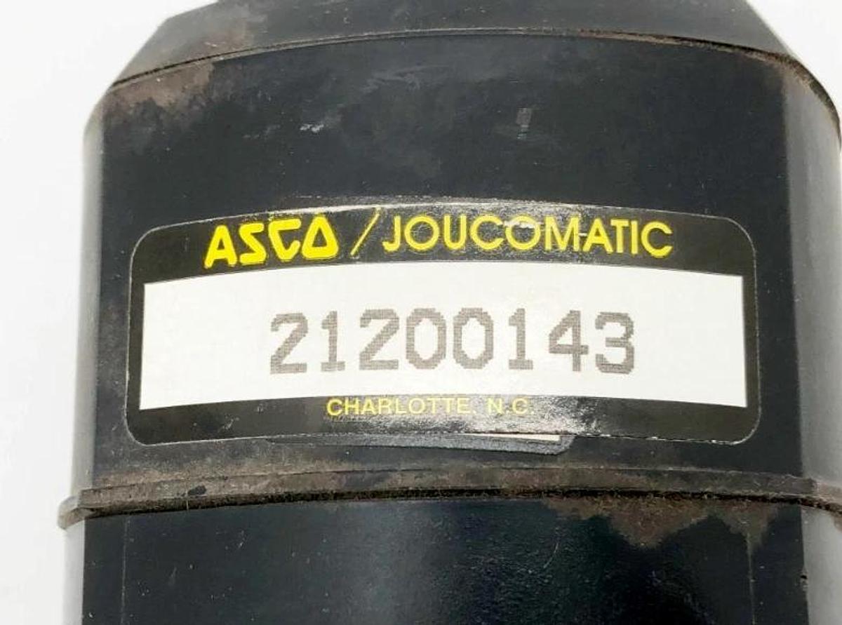 Used Asco Joucomatic 21200143 Solenoid Valve 2-Way 1" NPT