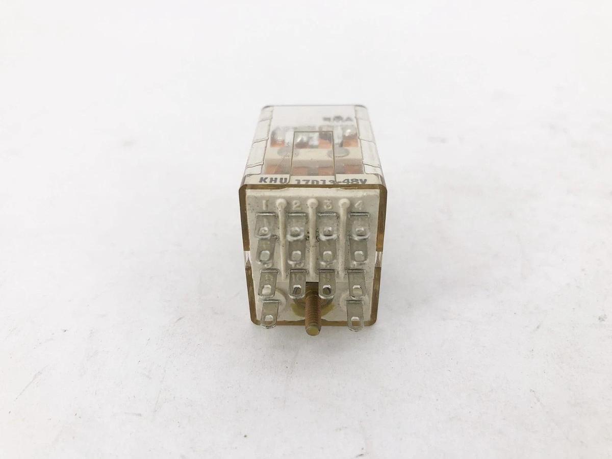 New Potter & Brumfield KHU17D13-48V Relay 4PDT 2A 48VDC