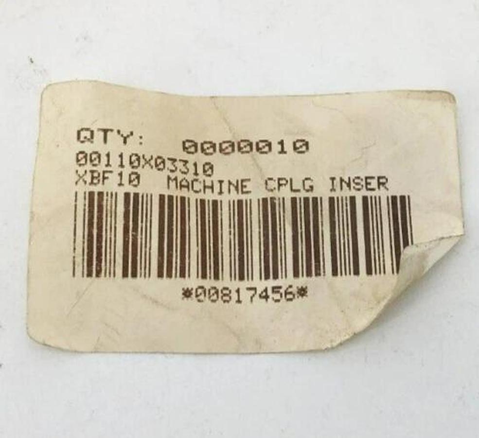 Lot of 2 New XBF10 Jaw Coupling Spider Elements