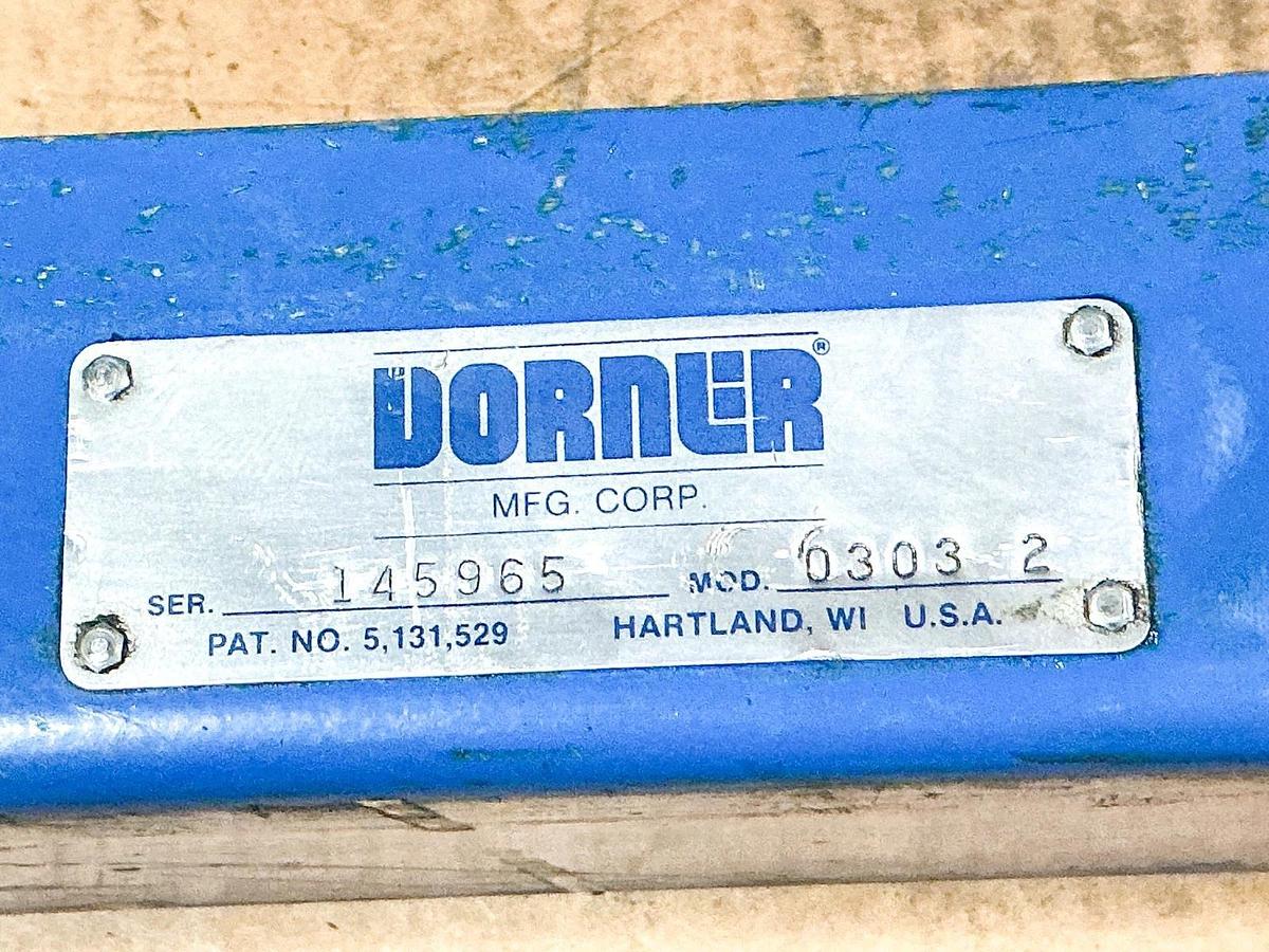 Used Dorner 0303-2 Conveyor Belt 3” Wide 36” Length