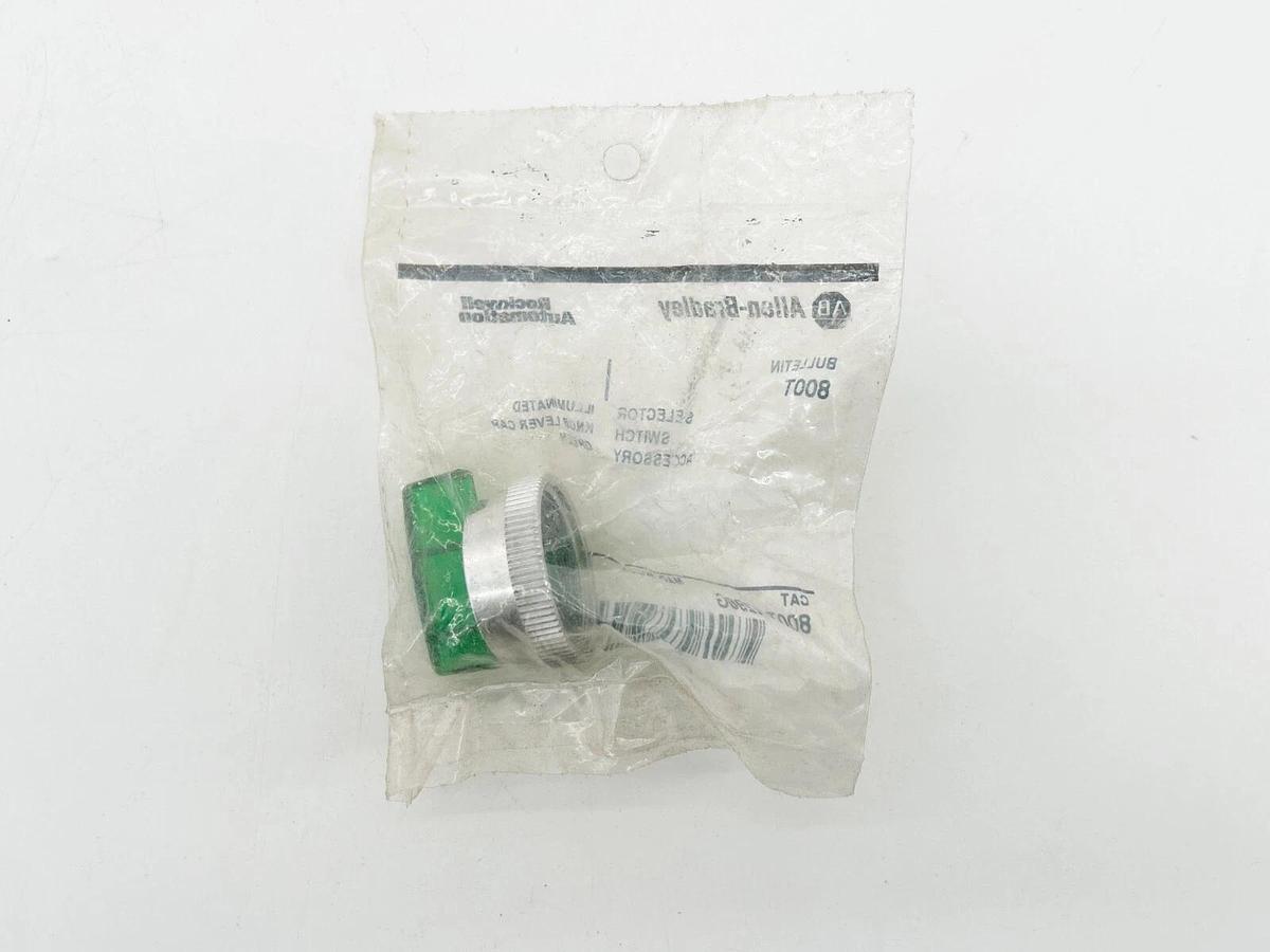 New Allen Bradley 800T-N298G Selector Switch Green 30MM Knob Cap Ser.U