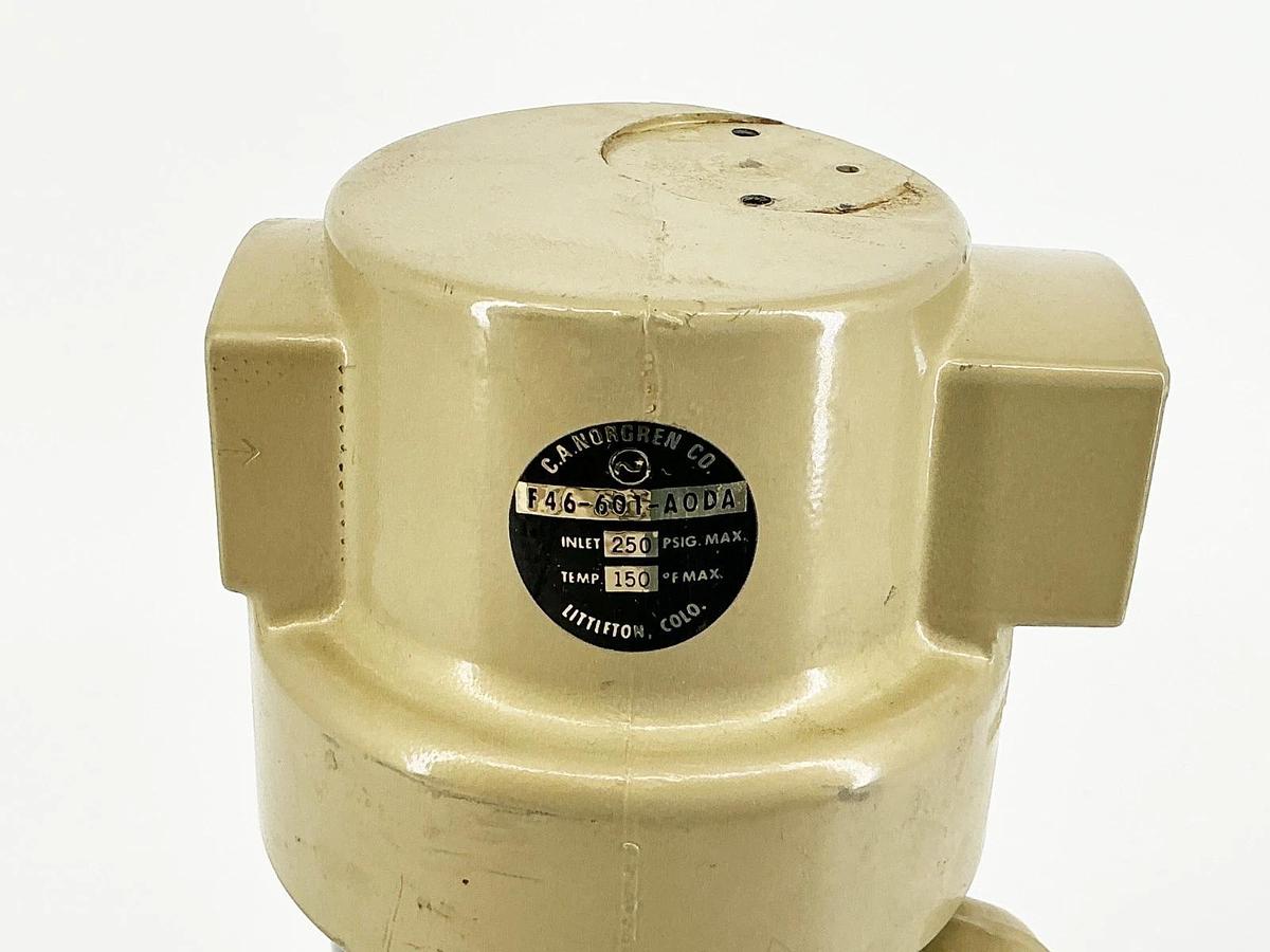 New Norgren F46-601-A0DA Oil Filter 250PSIG 150F Max