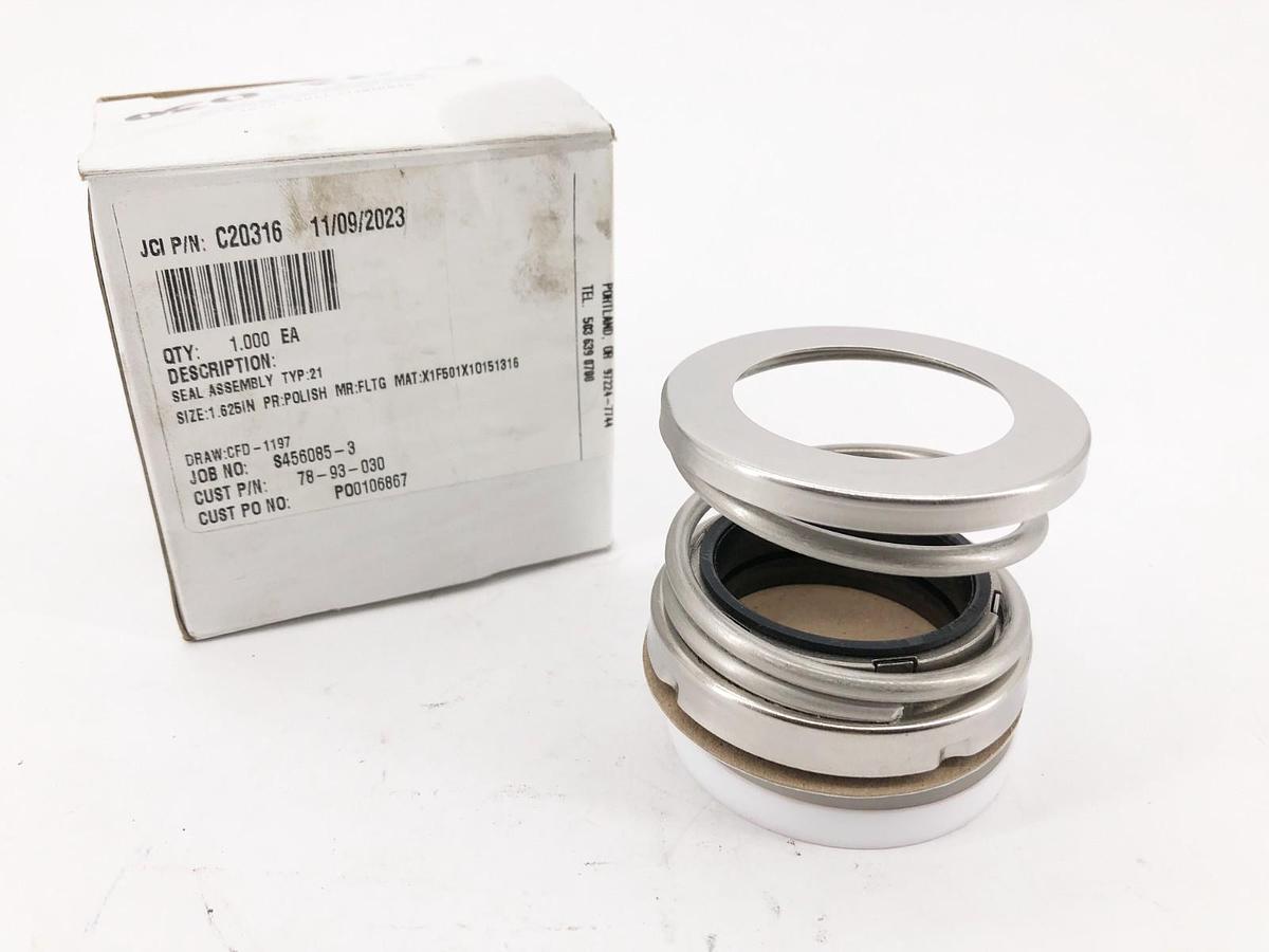 New John Crane C20316 Seal Assembly 1.625" Type 21