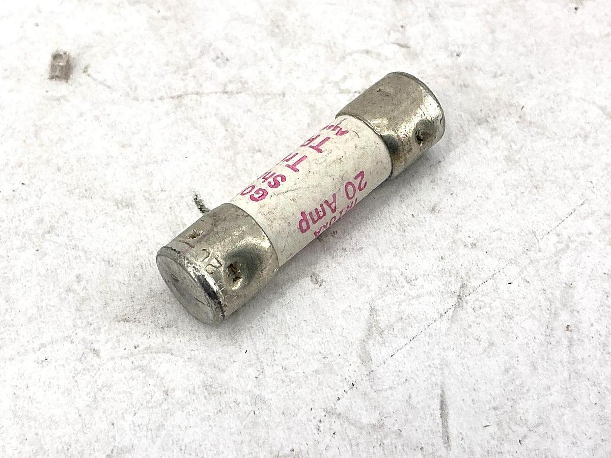 Lot of 4 New Gould Shawmut TRM20 Tri-Onic Time-Delay Fuse 20A 250V