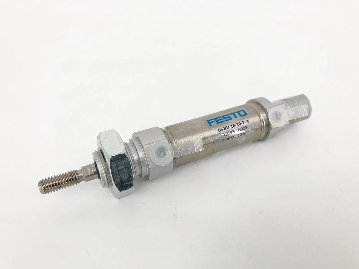 New Festo DSNU-16-10-P-A Cylinder 16mm Bore 10mm Stroke 19198 - No Box