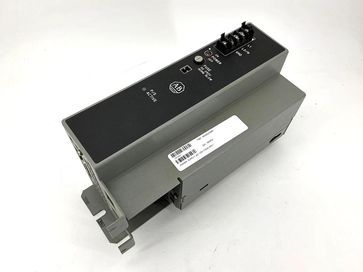 Used Allen Bradley 1771-P7 Ser B AC Power Supply 2/1.30A 120/220VAC 50/60HZ 1771P7