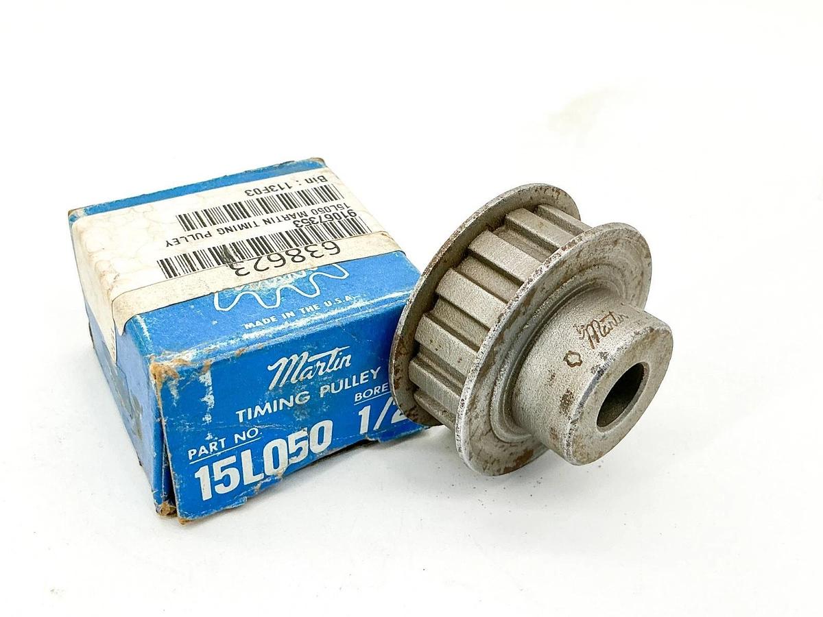 New Martin 15L050 Timing Pully 1/2" Bore