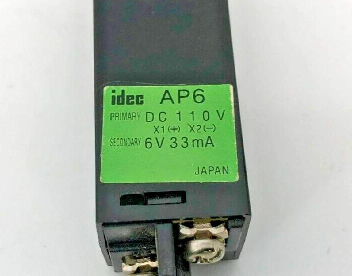 New IDEC AP6-016DD Panel Mount Indicator 6VDC