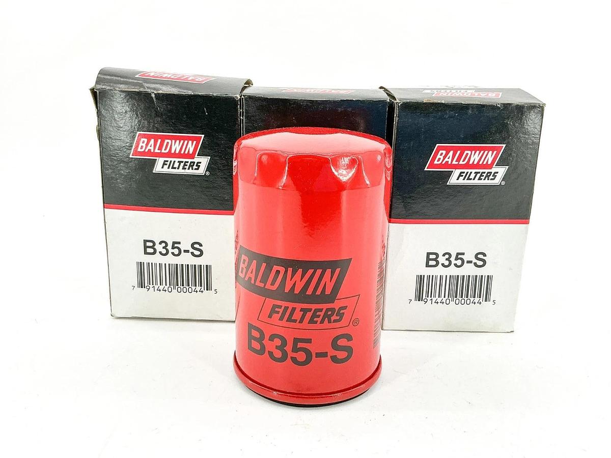 New Lot of 2 Baldwin Filters BT223 Spin On Oil Filter 40 Micron 3/4"
