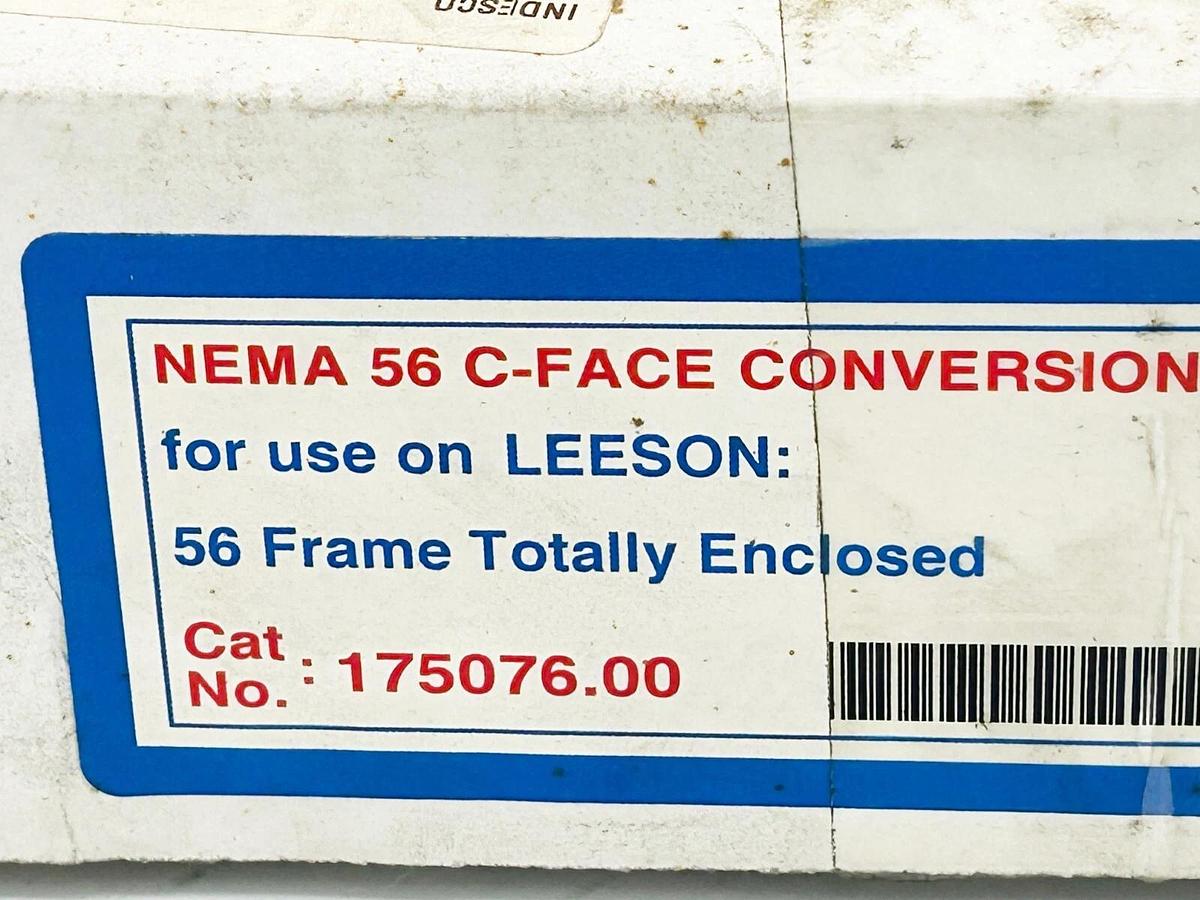 New Leeson 175076.00 56 NEMA 56 C-Face Conversion Kit for use on Leeson 56 TEFC