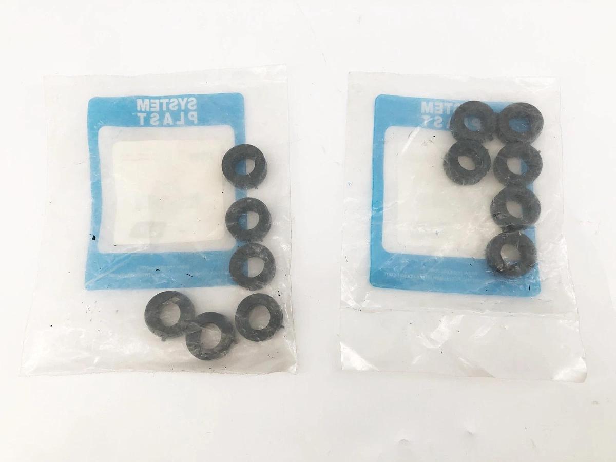 Lot of 12 New System Plast VG-SC-58 Shaft Collars 0.625" Diameter Polyamide