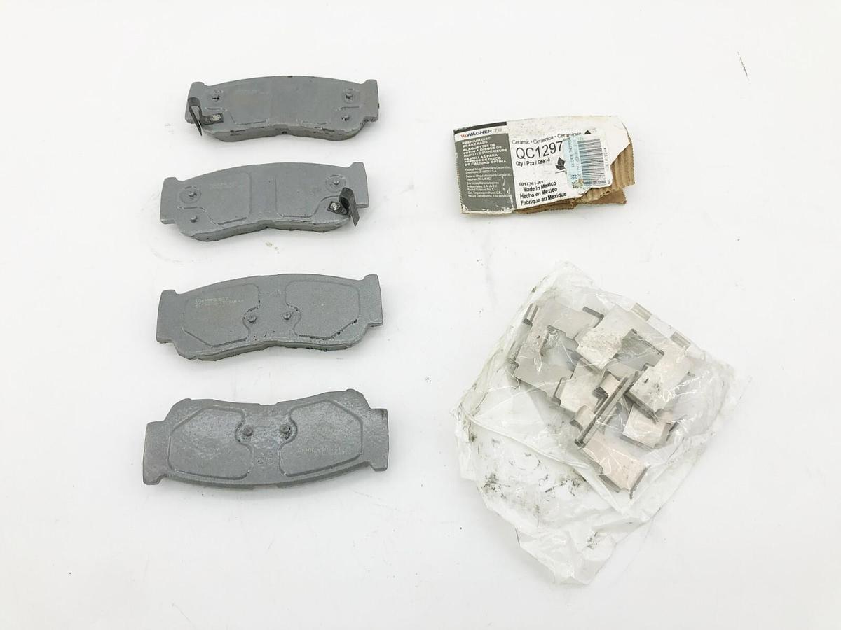 New Wagner QC1297 Ceramic Rear Brake Pad Set