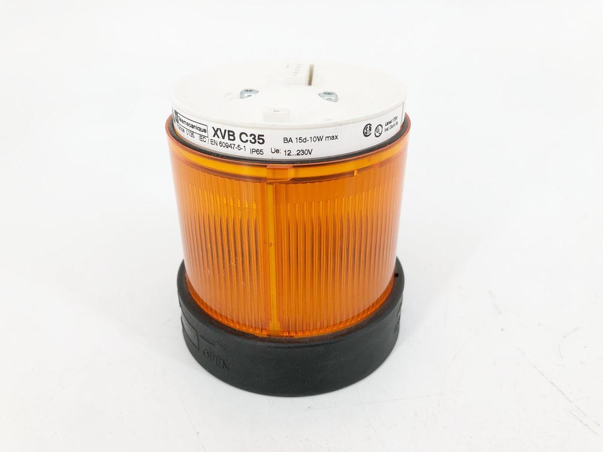 New Telemecanique XVBC35 Amber Stack Light 12-230V - No Box