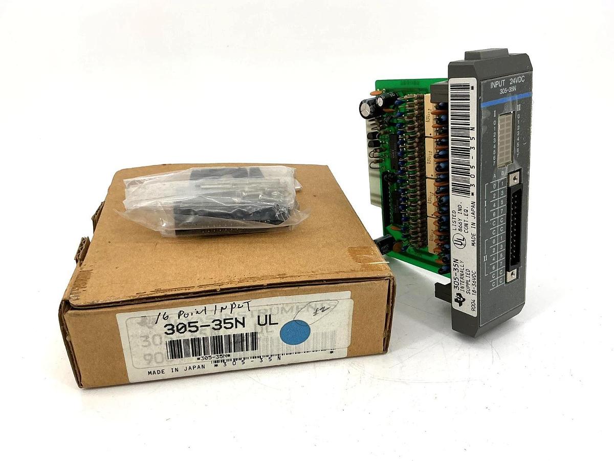 New Texas Instruments 305-35N Input Module 24VDC 16-Point 18-36VDC 30535N