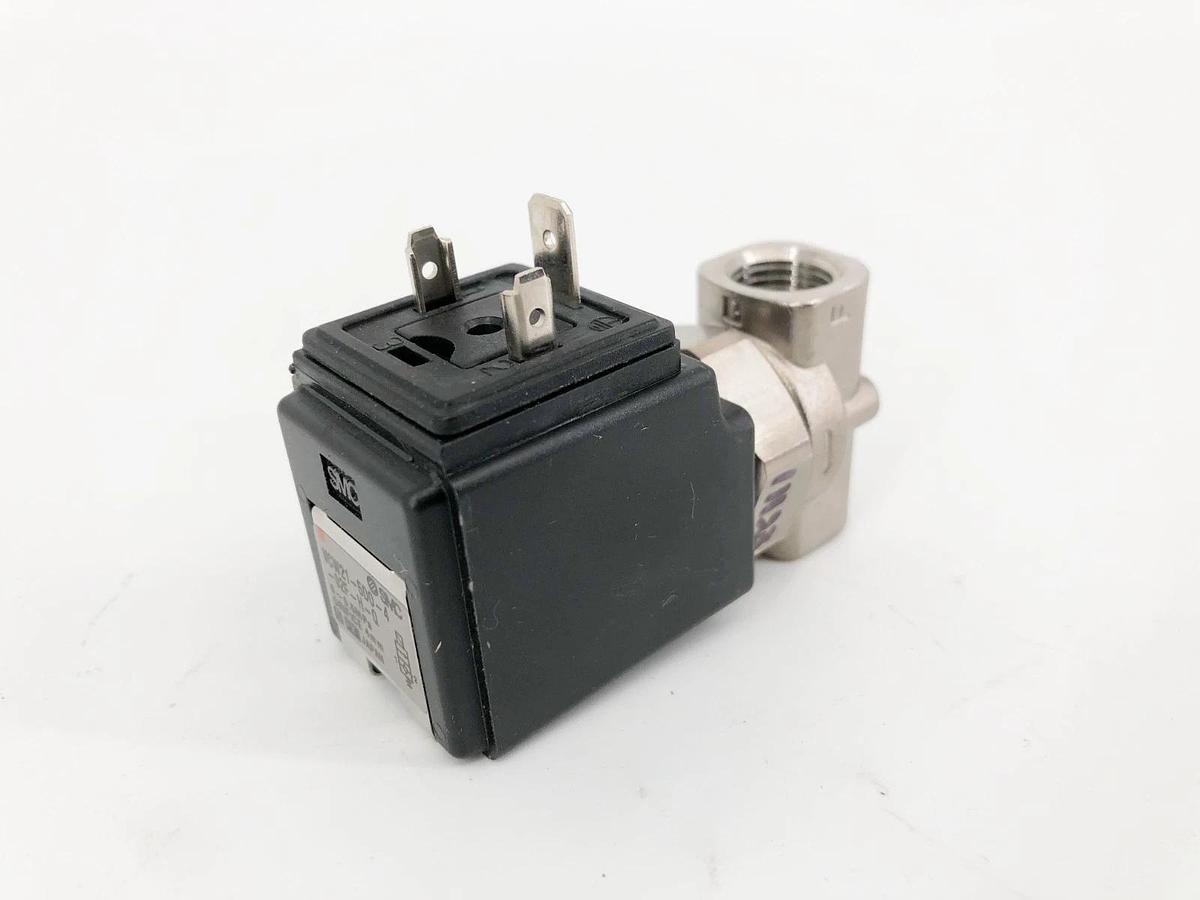 New SMC VCW21-5D0-4-02F-H-Q Compact Valve 0-0.5MPa 4mm Orifice - No Box