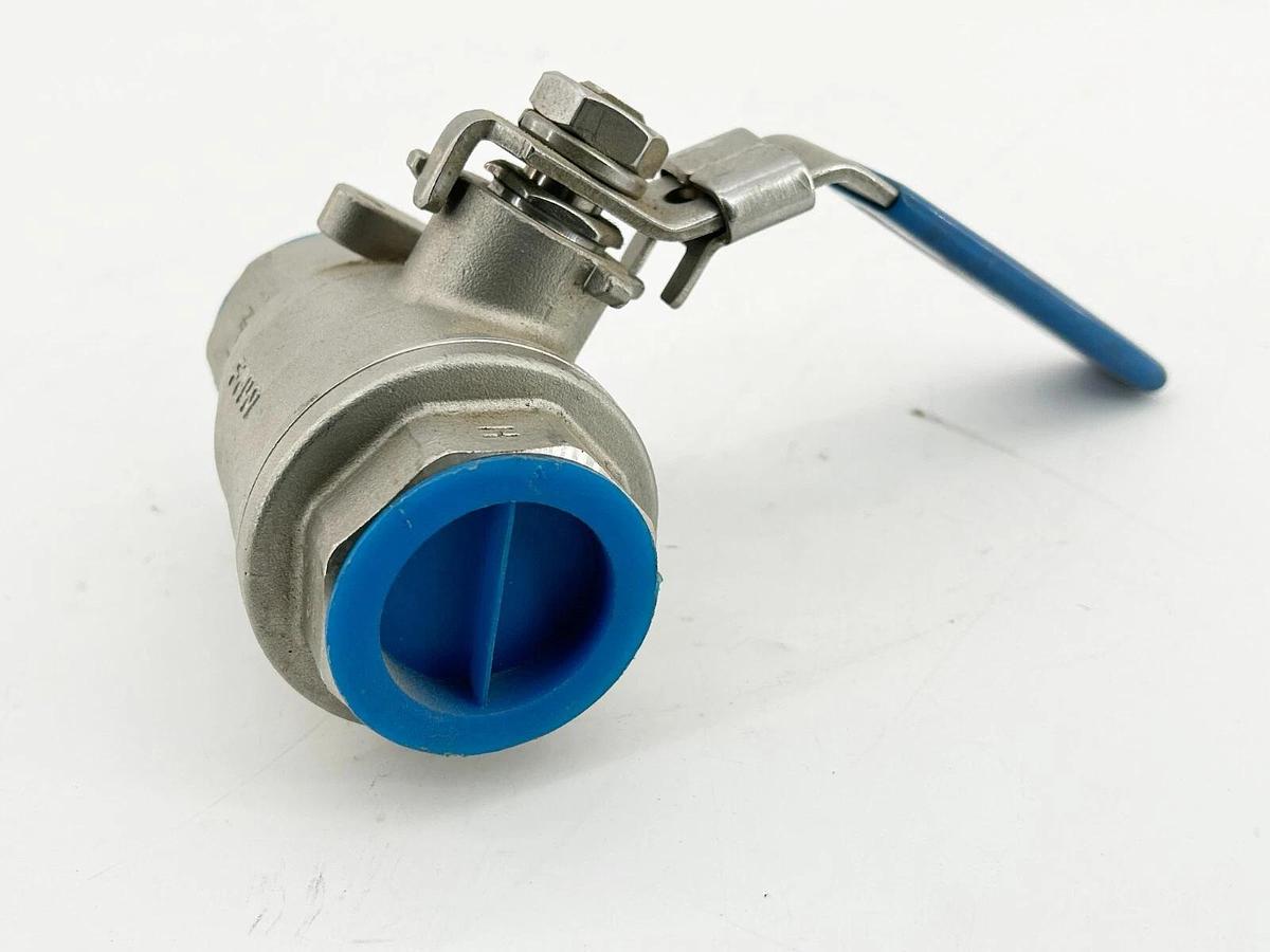 New FNW FNW220AH Ball Valve Stainless Steel 1-1/4" 1500 CWP CF8M