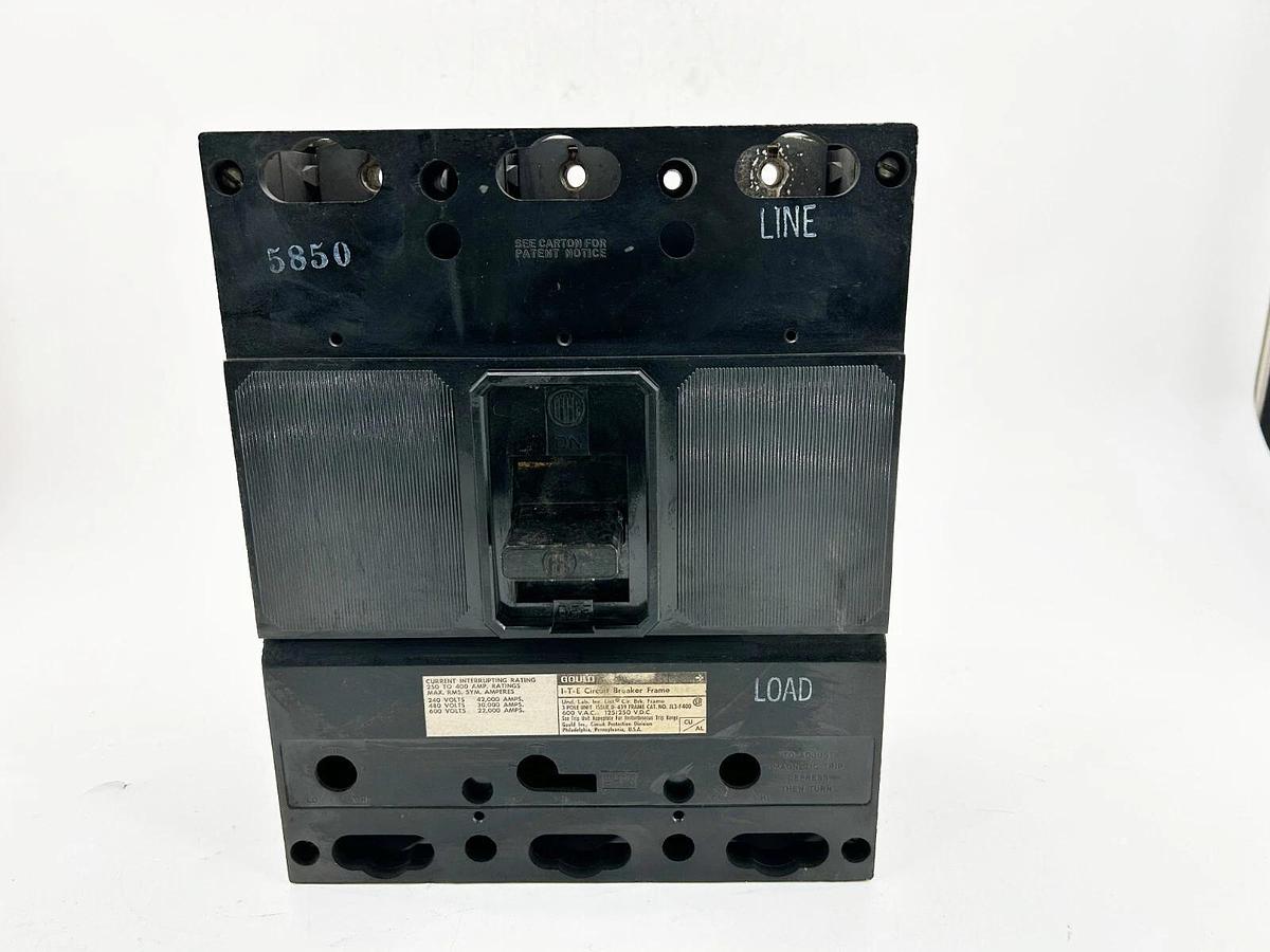 Used Gould JL3-F400 Circuit Breaker 400Amp 3 Pole 600V