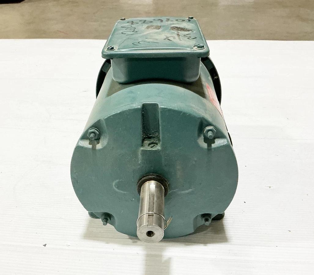 Used Reliance B78C6912M-PT Electric Motor 3/4HP 575V 1140RPM FK143T Frame