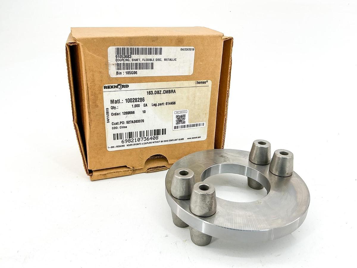 New Rexnord 10028286 Coupling Shaft 163.DBZ.CMBRA 614456