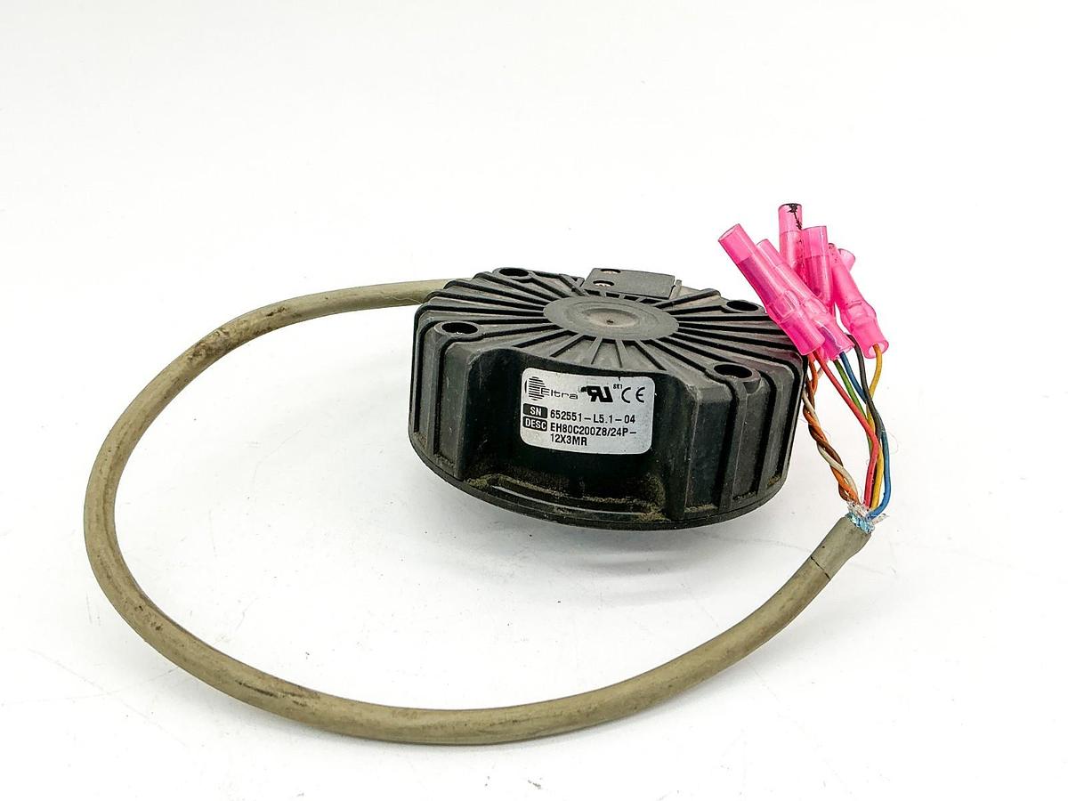 Used Eltra EH80C200Z8/24P12X3MR Incremental Encoder